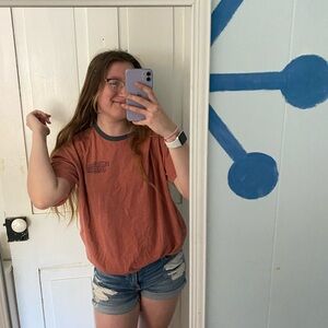 disney flower garden orange Tshirt